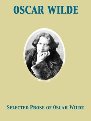 cover image of Selected Prose of Oscar Wilde